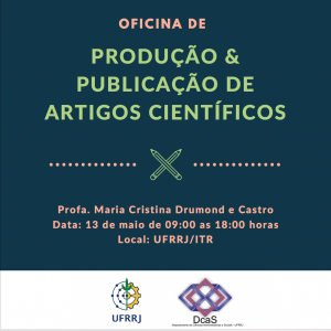 Oficina de Produção e Publicação de artigos científicos